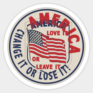 Love It Or Lose It '66 Sticker